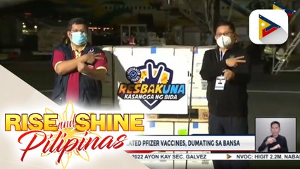 780-K doses ng reformulated Pfizer vaccines, dumating sa bansa