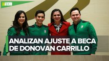 Ana Guevara condiciona beca de 30 mil pesos de Donovan Carrillo