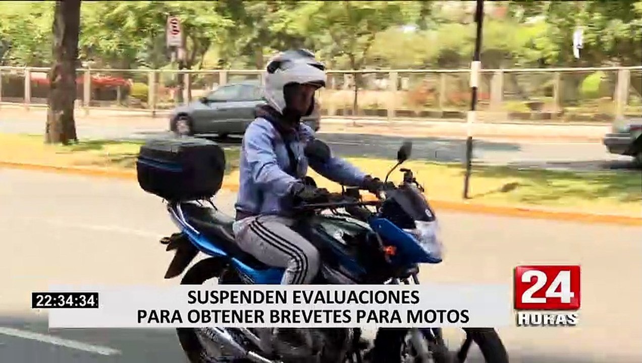 Suspenden evaluaciones para emitir licencias de moto hasta nuevo aviso