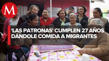 Las patronas' de Veracruz cumplen 27 años ayudando a migrantes que pasan en tren