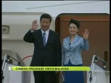 Chinese President visits Malaysia