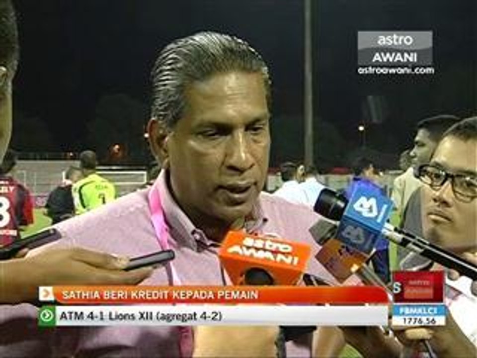 Sathia beri kredit kepada pemain