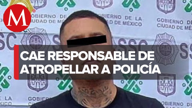 Detienen a hombre que atropelló a policía de CdMx en la colonia Morelos en 2021