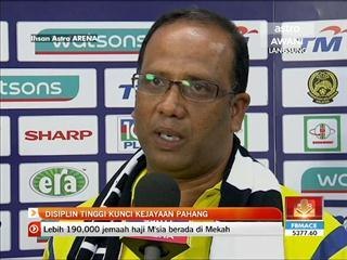 Disiplin tinggi kunci kejayaan Pahang