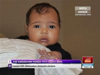 Kim Kardashian kongsi foto kedua anak