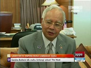 Lawatan Xi Jinping buka lembaran baru