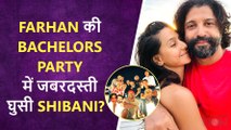 Shibani Dandekar GATECRASHES Farhan Akhtar’s Bachelor's Party?