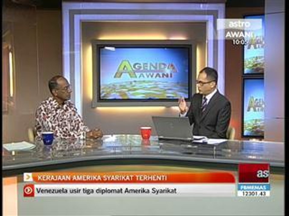 Agenda Awani: Kerajaan Amerika Syarikat terhenti