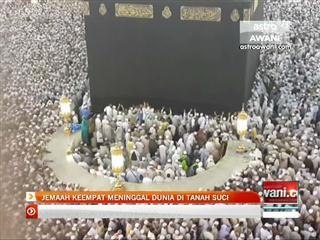 Jemaah keempat meninggal dunia di tanah suci