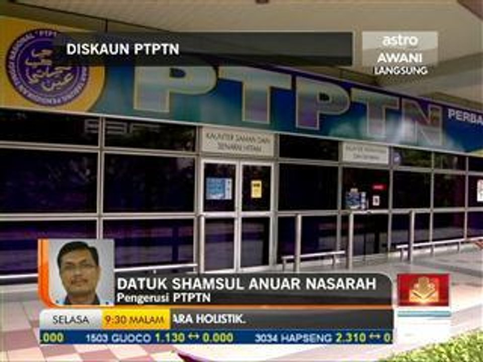 Diskaun PTPTN