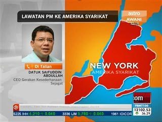 Lawatan PM ke Amerika Syarikat
