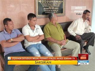 Peniaga dituduh miliki peranti palsu akses siaran tv