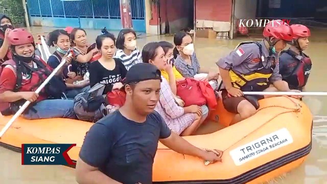4 Kecamatan di Kota Bekasi Dilanda Banjir, Ketinggian Air Mencapai 2 Meter