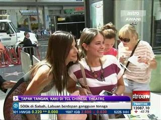 Tapak tangan, kaki, di TCL Chinese Theather