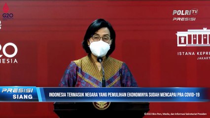 INDONESIA TERMASUK NEGARA YANG PEMULIHAN EIndonesia Termasuk Negara Yang Pemulihan Ekonominya Sudah Mencapai Pra Covid-19KONOMINYA SUDAH MENCAPAI PRA COVID-19_1