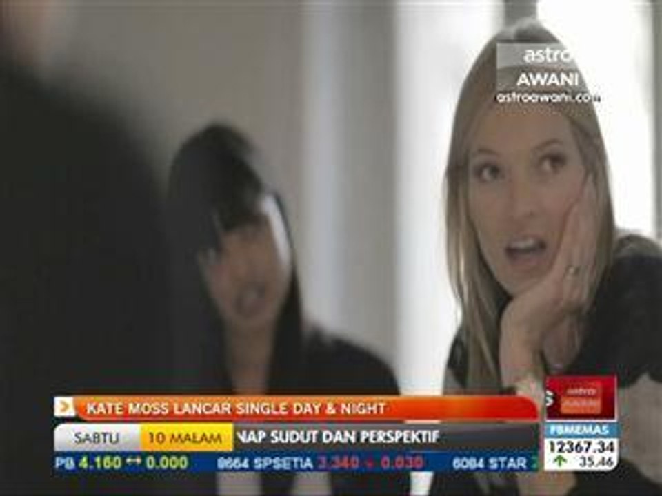 Kate Moss lancar single Day & Night