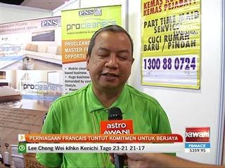 Perniagaan francais tuntut komitmen untuk berjaya
