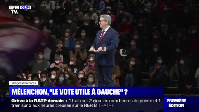 Présidentielle: Jean-Luc Mélenchon, le vote utile à gauche ?