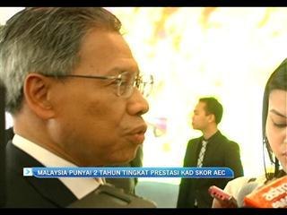Malaysia punyai 2 tahun tingkat prestasi kad skor AEC