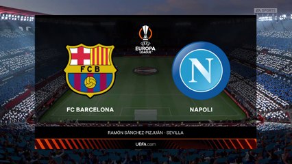 Barcelona vs Napoli || UEFA Europa League - 17th February 2022 || Fifa 22