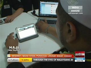 Internet, media sosial, permudah urusan ibadat jemaah haji