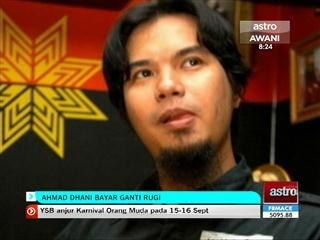 Ahmad Dhani bayar ganti rugi