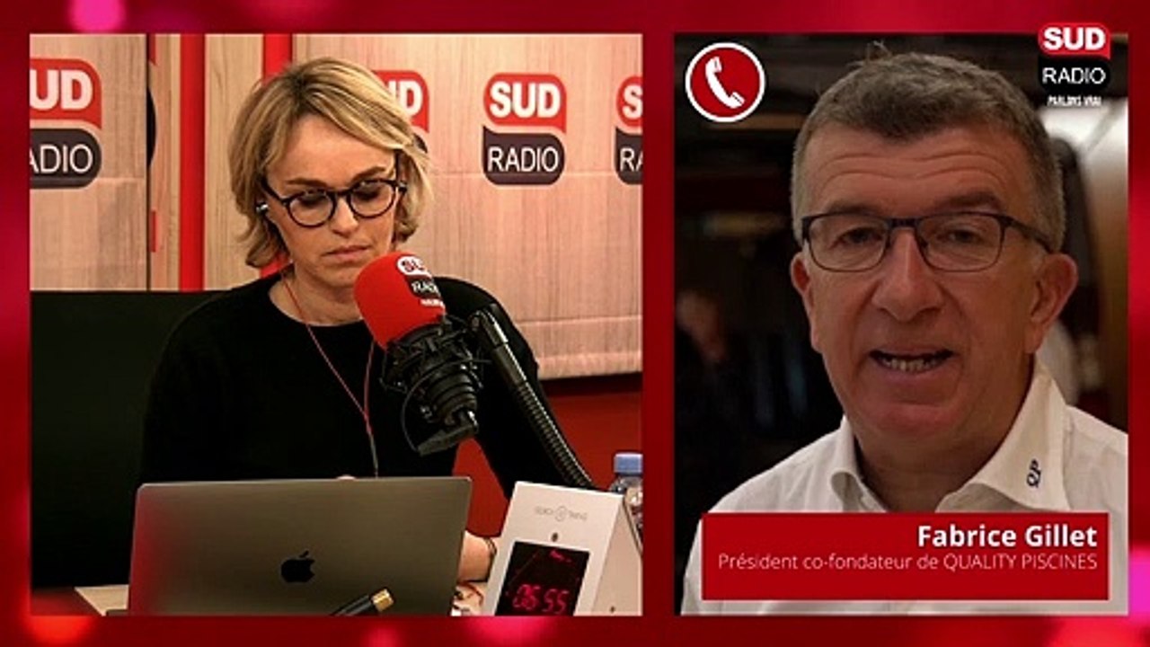 Sud Radio à votre service - Fabrice Gillet, président co-fondateur de QUALITY PISCINES