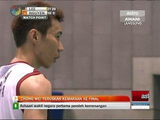 Chong Wei teruskan kemaraan ke final