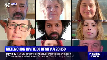 "La France dans les yeux": ces Français interrogeront à leur tour Jean-Luc Mélenchon sur BFMTV