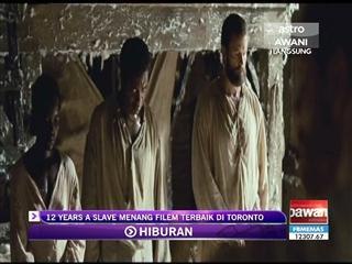 '12 years a slave' menang filem terbaik di Toronto