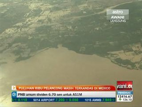 Puluhan ribu pelancong terkandas di Mexico