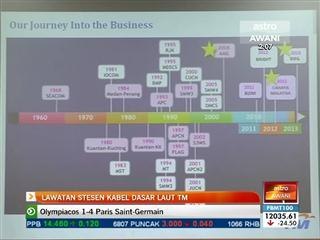 Melawat stesen kabel dasar laut TM