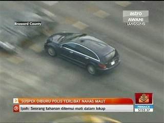 Suspek diburu polis terlibat nahas sebelum maut