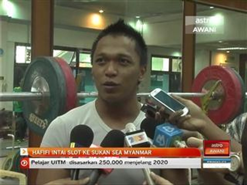 Hafifi intai slot ke Sukan Sea Myanmar