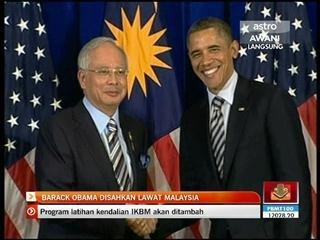 Barack Obama disahkan lawat Malaysia