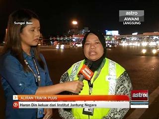Perkembangan aliran trafik PLUS