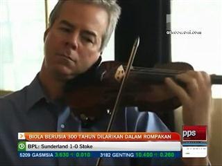 Biola berusia 300 tahun dilarikan dalam rompakan