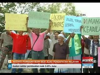 Aktiviti punggah bijih besi jejas pendapatan nelayan