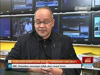 Pemilikan Bumiputera dalam perniagaan dan ekuiti