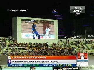 Pesta Bola Merdeka: Kehadiran dingin penyokong