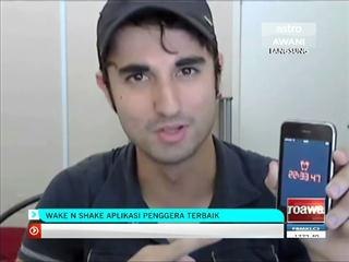 Wake N Shake aplikasi penggera terbaik