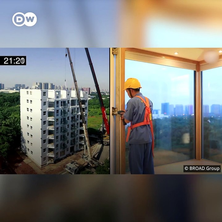 10 katlı bina sadece 28 dakikada inşa edilebilir mi?