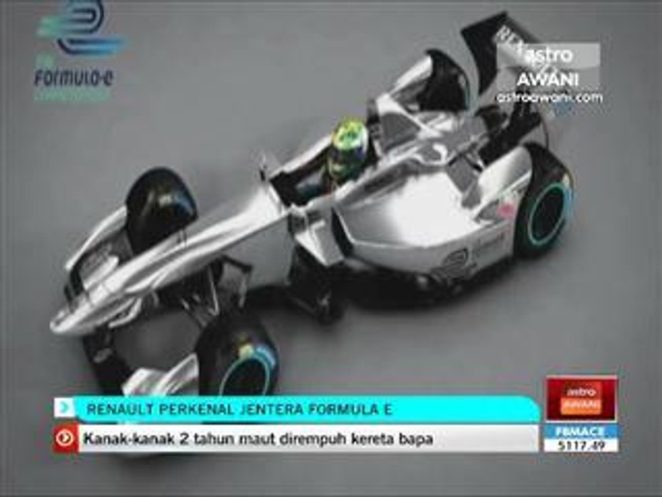Renult perkenal jentera Formula E