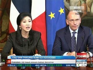 Itali dan Thailand komited kerjasama