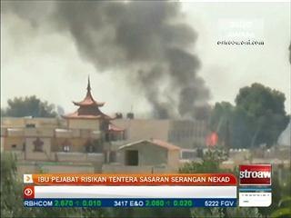 Ibu pejabat risikan tentera sasaran serangan nekad