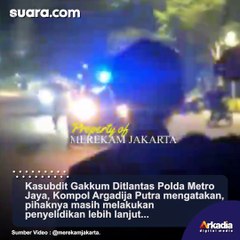 Polisi Tes Urine Pengemudi CRV yang Tabrak 3 Pemotor dan Tewaskan Satu Orang di Antaranya di Sudirman