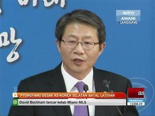 Pyongyang desak AS - Korea Selatan batal latihan