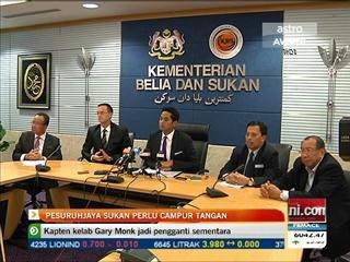 Pesuruhjaya sukan perlu campur tangan