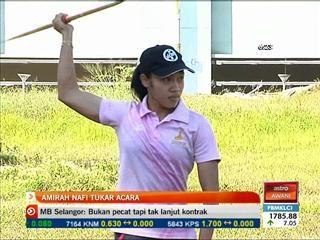 Amirah nafi tukar acara