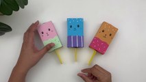 DIY HOW TO MAKE PAPER POPSICLE BOX / Paper Craft/ paper Popsicle/ 3D paper popsicle/ Paper Craft New